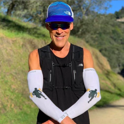 Zensah UV sun protective arm sleeves - Dean Karnazes
