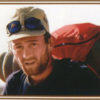 Patrick Bauer crossing 350 kilometers of the Sahara Desert on foot 1984