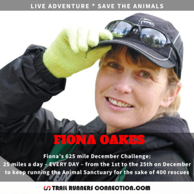Fiona Oakes Running to Rescue Animals